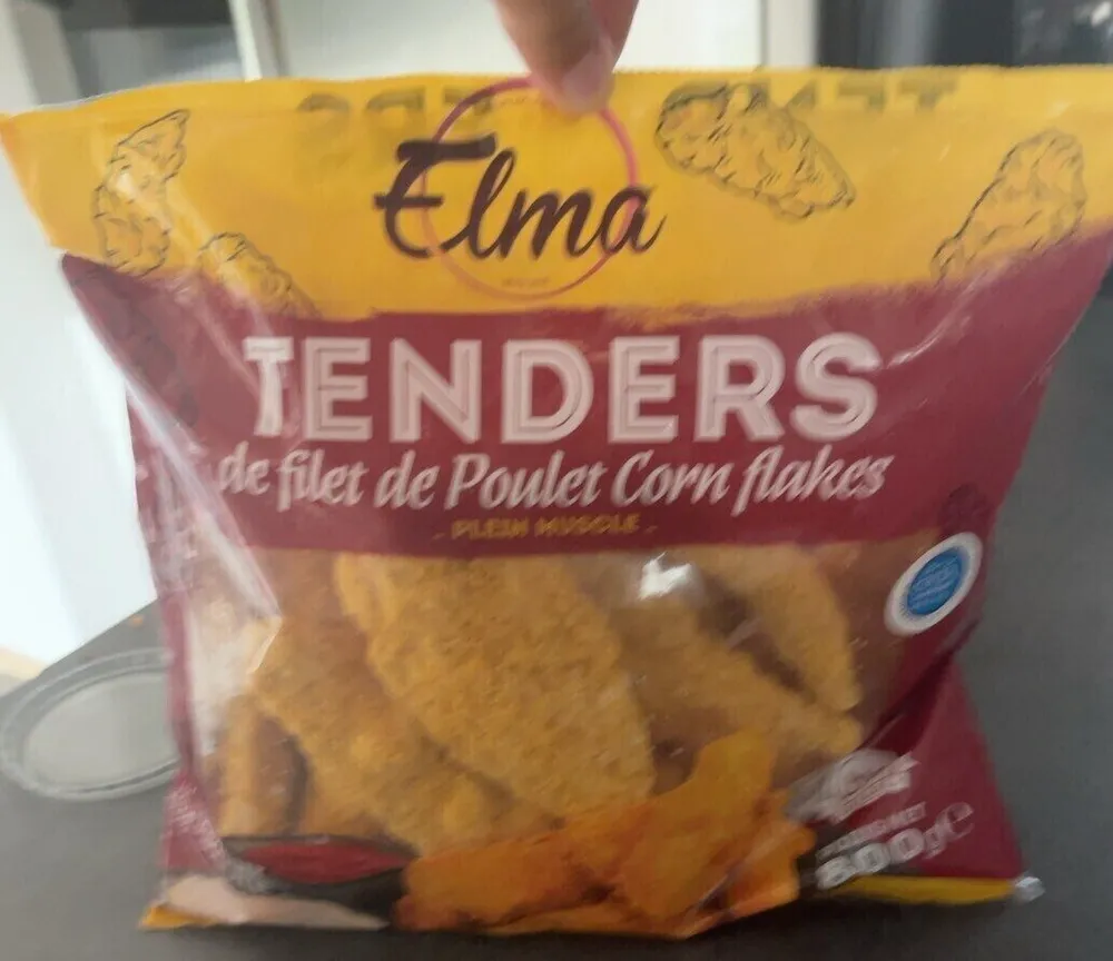 Tenders de filet de poulet corn flakes
