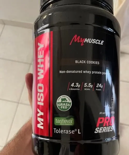 Black cookies protein powder