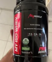 Black cookies protein powder