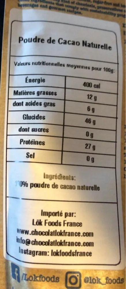 Cacao de colombie
