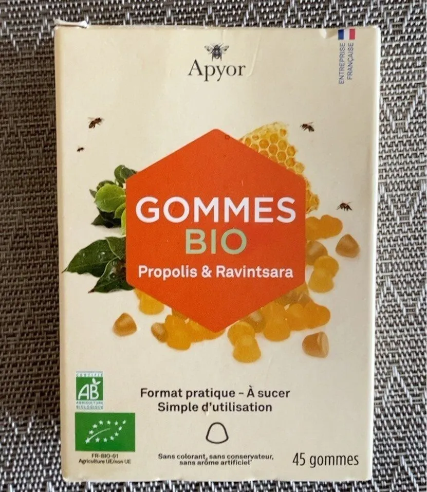 Gomme bio propolis & ravintsara