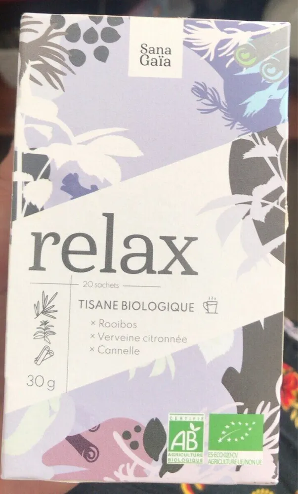 Relax Tisane Biologique