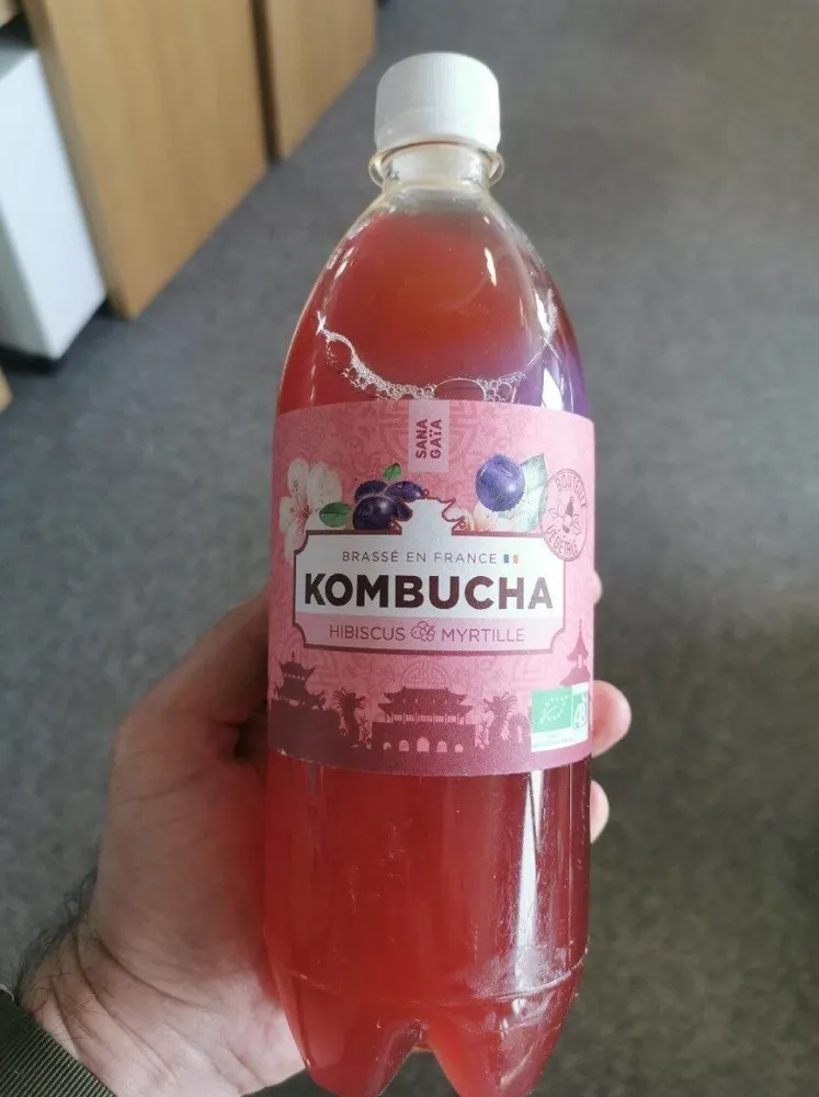 Kombucha Bio hibiscus myrtille