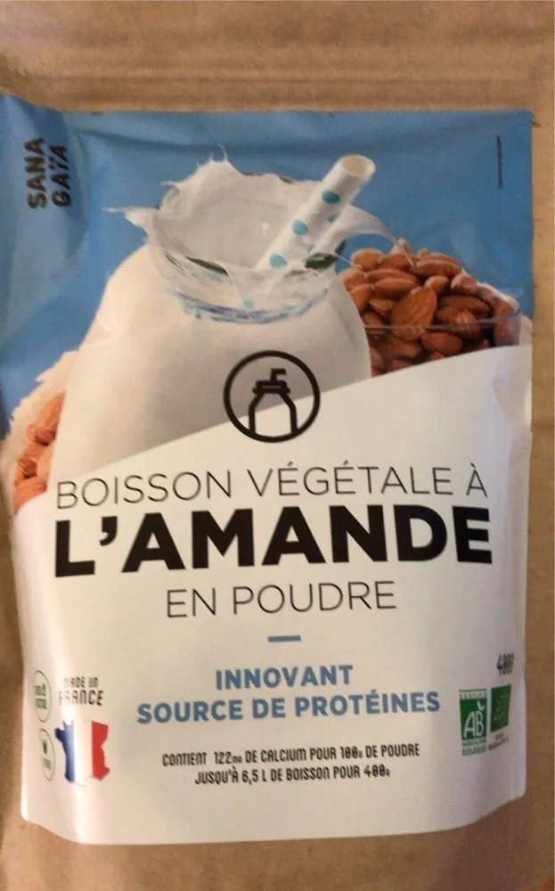 Boisson végétale a l’amande en poudre