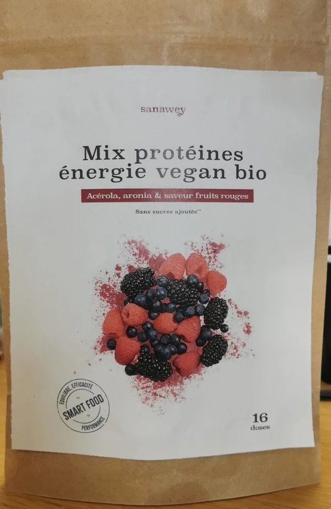 Mix Protéines énergie vegan Bio