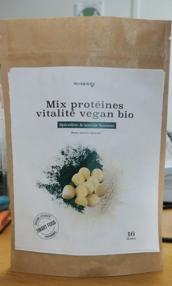 Mix Protéines vitalité vegan Bio