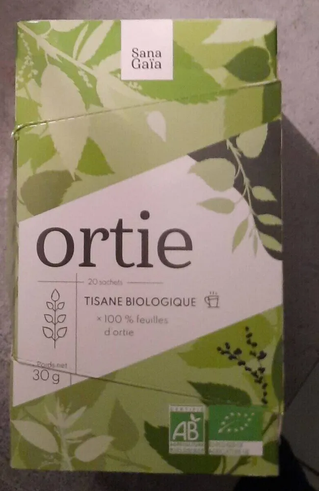 Tisane ortie biologique