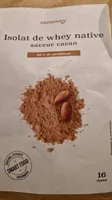 Isolat de whey native cacao