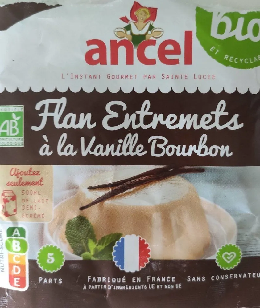 Flan entremets à la vanille bourbon