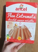 Flan entremets chocolat saveur noisette