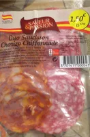 Duo saucisson chorizo chiffonade