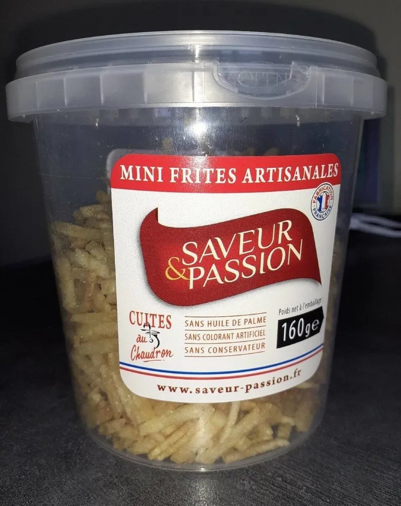 Mini frites artisanales