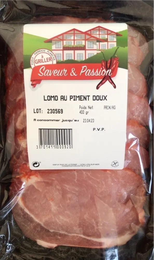 Lomo au piment doux