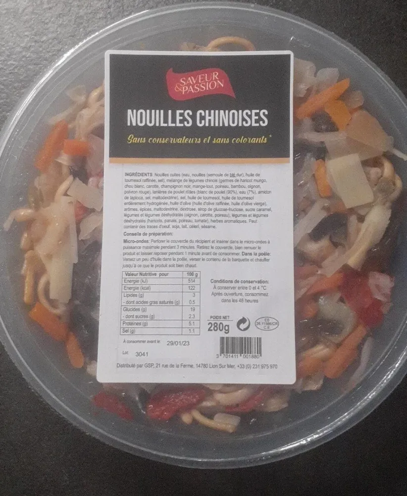 Nouilles chinoises