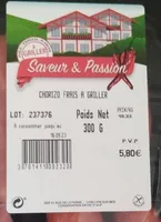 Chorizo a griller