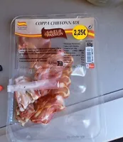 Coppa chiffonnade