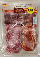 Duo: Saucisson + Chorizo Chiffonade