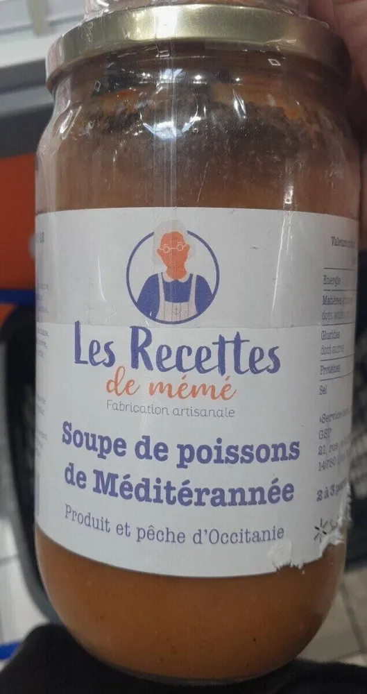 Soupe de poissons de Méditerranée