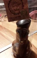 Moulage de chocolat au lait bio