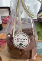 Galettes enrobées de chocolat au lait