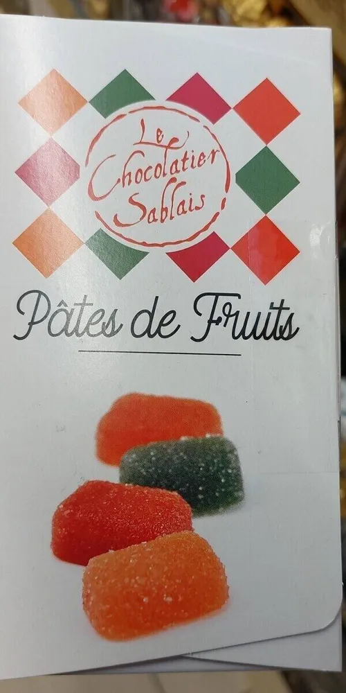 pâtes de fruit