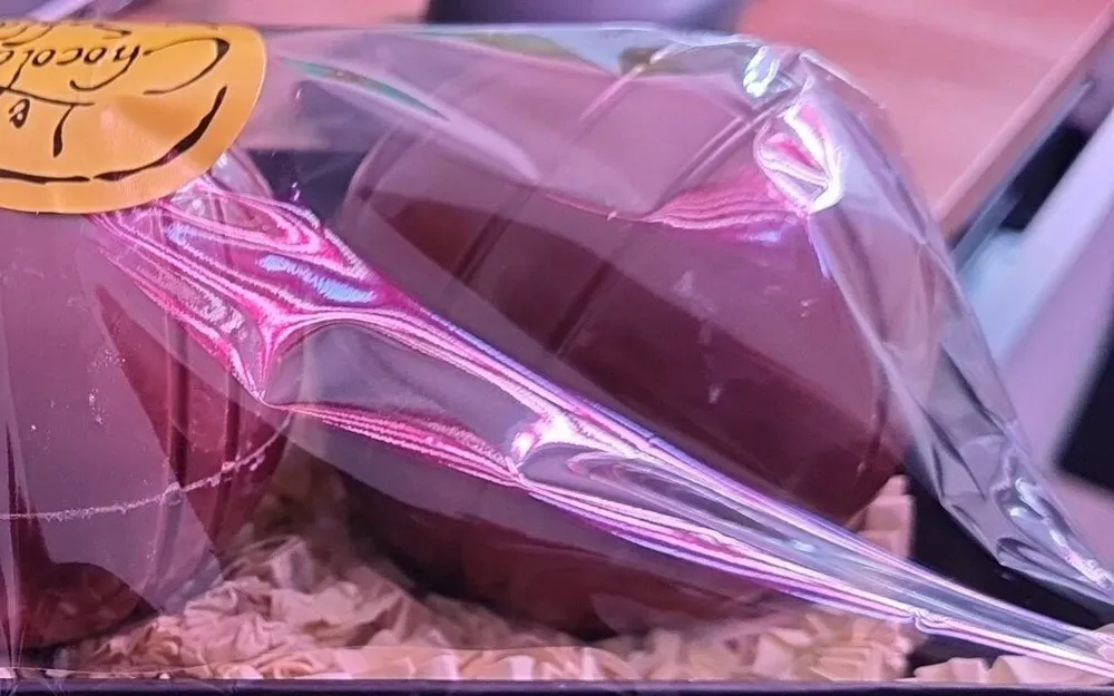 Moulages de chocolat assortis