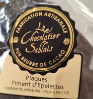 Mendiants Chocolat noir & Piment