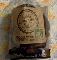 CHOCOLAT BIO PUR BEURRE DE CACAO