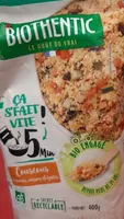 Couscous légumes raisins et épices