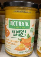 Sauce cuisinee au butternut