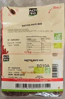 Dattes pâte bio