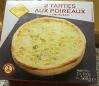 Tartes aux poireaux