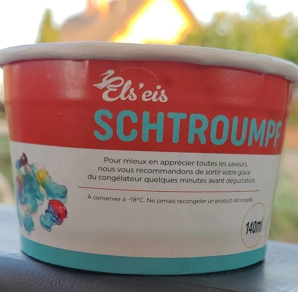 Glace Schtroumpf