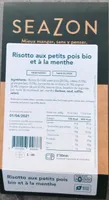 Risotto aux petits pois bio et à la menthe