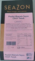 Poulet libanais façon Chich Taouk