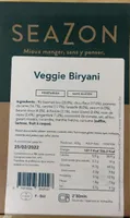 Veggie biryani