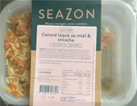 Canard laqué au miel & sriracha