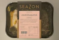Poulet, purée de carottes & champignons sautés