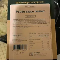 Poulet sauce peanut