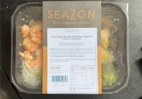 Vermicelles de haricots mungo, legumes verts & crevettes