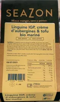Linguine IGP, crème d’aubergines & tofu bio mariné