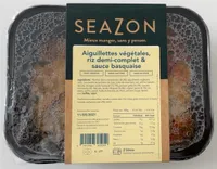 Aiguilettes végétales, riz demi-complet & sauce basquaise