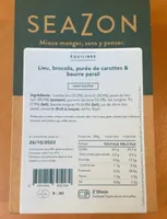 Lieu brocolis purée de carottes