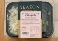 Poulet au curry vert & courgettes