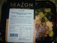 Frittata légère aux poivrons & poêlée de légumes verts