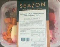 Halloumi, salade tiède légumes rôtis & tomates cerise