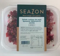 Salade rustique de petit epeautre, betterave et carotte