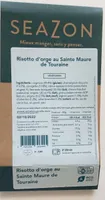 Risotto d’orge au Sainte Maure de Touraine