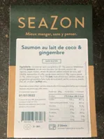 Saumon au lait de coco et gingembre