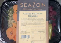 Quinoa bowl aux legumes